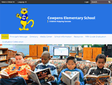 Tablet Screenshot of cowpens.spartanburg3.org