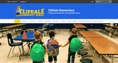 Desktop Screenshot of clifdale.spartanburg3.org